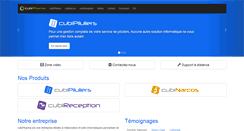 Desktop Screenshot of cubipharma.com